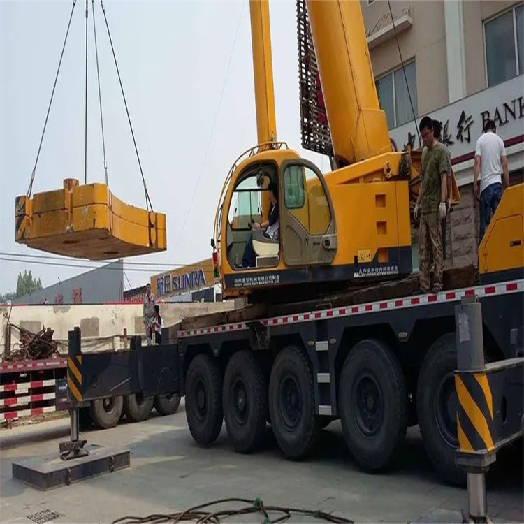 长倘口镇当地吊车出租|机器吊装|75吨|工厂搬迁服务